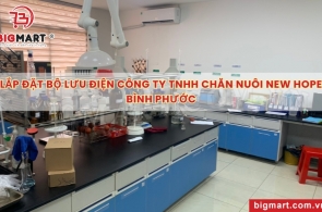 LẮP ĐẶT BỘ LƯU ĐIỆN CÔNG TY TNHH CHĂN NUÔI NEW HOPE BÌNH PHƯỚC