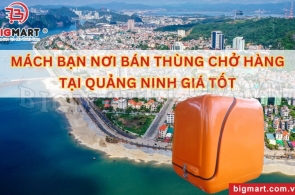 MÁCH BẠN NƠI BÁN THÙNG CHỞ HÀNG TẠI QUẢNG NINH GIÁ TỐT