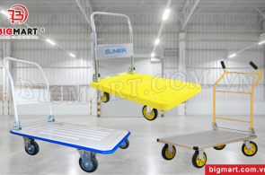 Top 4 Model Xe Đẩy Hàng 4 Bánh 350kg Chất Lượng Cao